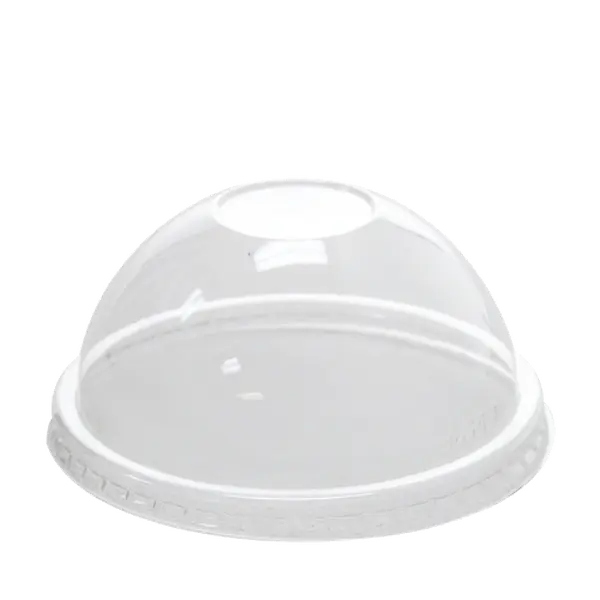 [1,000 ct] Food Container Dome Lids | PET | 96 mm