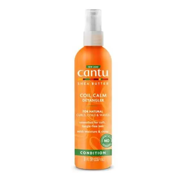 Cantu Coil Calm Detangler with Shea Butter for Natural Hair, 8 fl oz Cantu Coil Calm Detangler with Shea Butter for Natural Hair, 8 fl oz