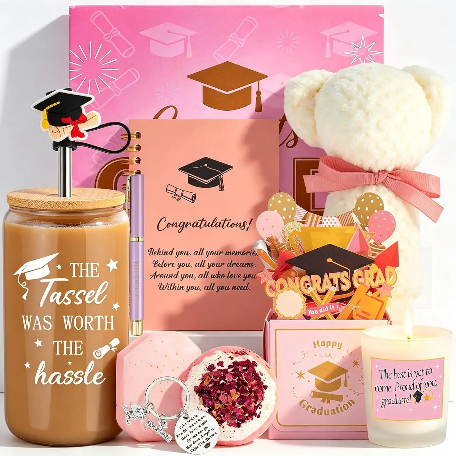 2026 Graduation Gift for Her, Cool Congratulation Gifts for Women Class of 2026 Graduation Gift Basket for College Middle High School Master Degree Best Grad Gifts Box for Nurse Law Graduates