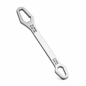 Universal Car Torx Wrench,8-24mm Self-tightening Wrench,Double-head Torx Spanner,Non-Slip Multi-function Wrench for Most Nuts & Bolts Repair,Professional Car Assembly & Disassembly Tool.