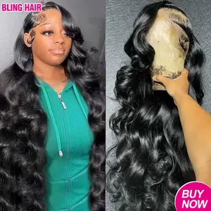 Bling Hair 32inch Body Wave Wigs 13x6 Hd Lace Frontal Wig Brazilian Human Hair Lace Front Wig Pre Plucked Human Hair Wigs For Women #Fallfreshness