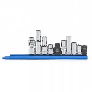 GearWrench 80319 0.38 in. Drive 10mm 6 Point Socket Set, 10 Piece