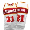 Men's #12 White Basketball Jersey - Embroidery Basketball Jersey, Breathable, Sleeveless with Embroidered Design for Training & Competition