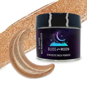 Bronze Mica Powder Skin Safe Fine Pigment Powder for Epoxy Resin Body Butter Lip Gloss Candle Color Dye Soap Colorant Slime Pigment Dust 0.42oz (12g)