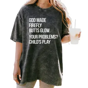 God Made Firefly Butts Glow – Humorous Faith Tee for Kids and Adults