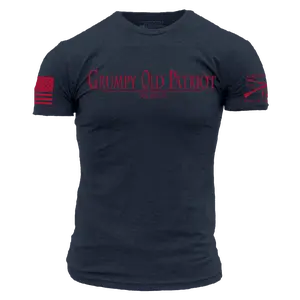 Grumpy Old Patriot T-Shirt - Midnight Navy