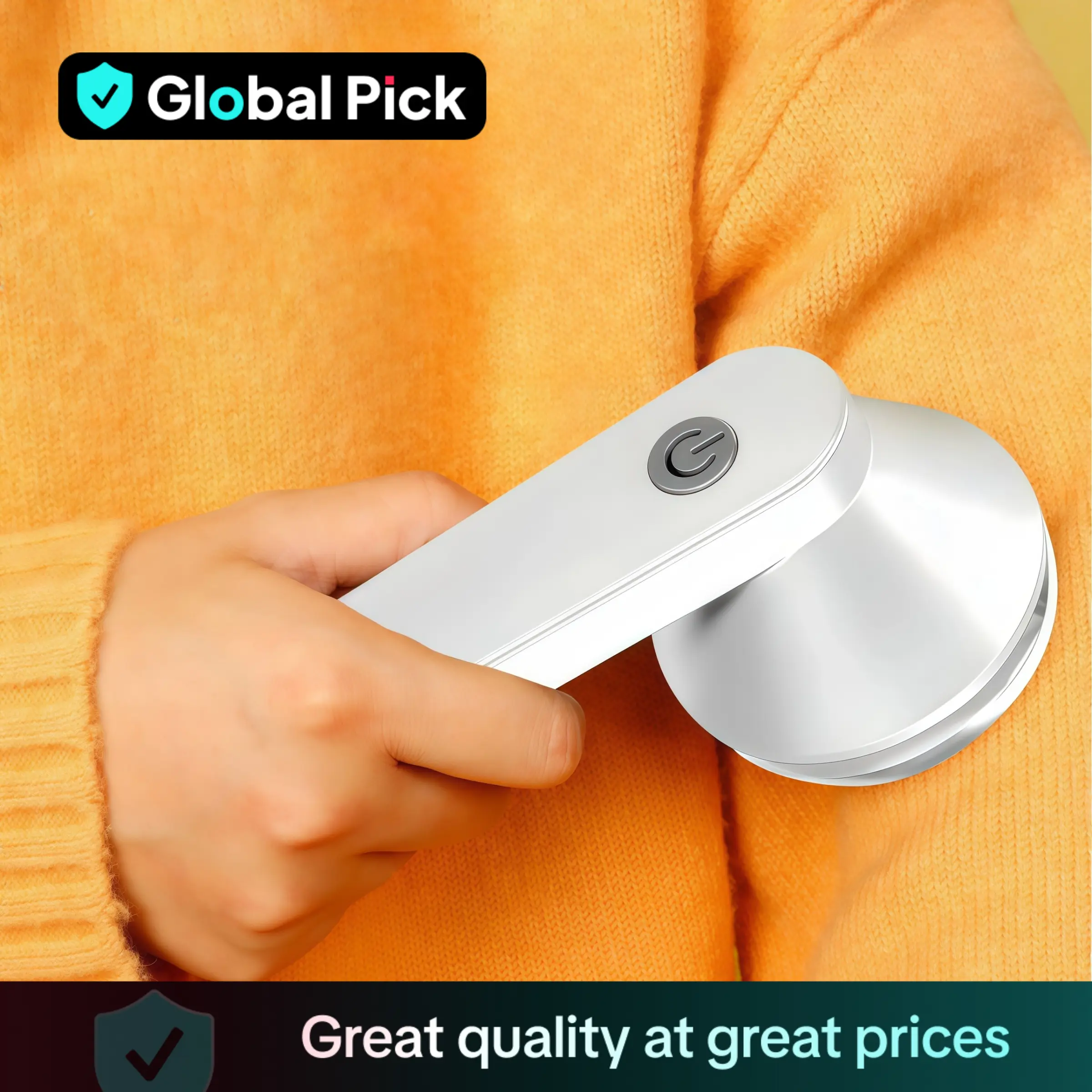 Electric Hairball Trimmer, USB Rechargeable Fabric Hair Remover with Replaceable Blades, Portable Hair Remover Razor for All Clothes