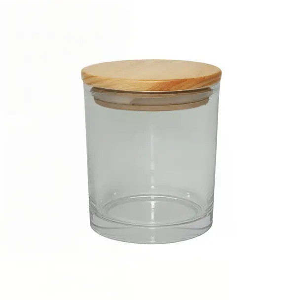 Lemon Lavender Candle - Clear Cali Jar - 10 oz, Glass, Durable