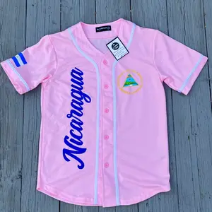 NICARAGUAN PINK JERSEY UNISEX NICARAGUAN PINK JERSEY UNISEX