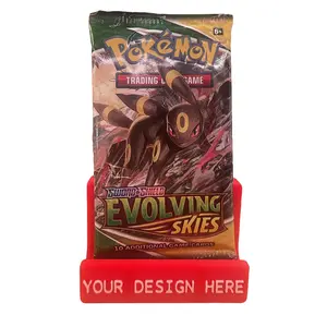 Evolving Skies Booster pack - Comes with a personalized card stand!