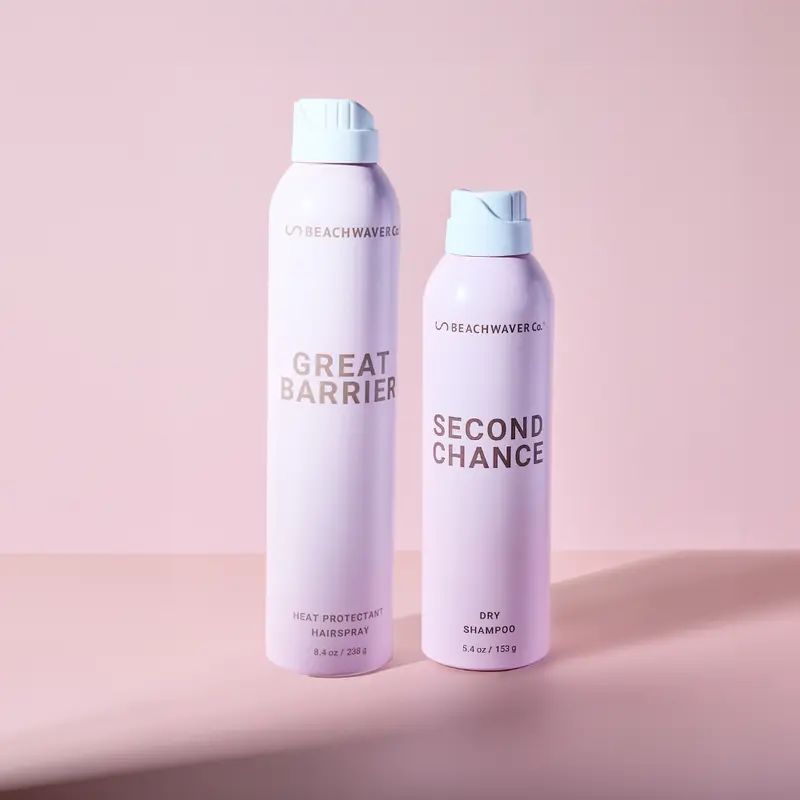 Great Barrier Heat Protectant Hair Spray + Second Chance Dry Shampoo Bundle
