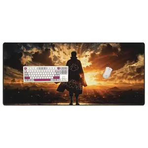 [Sale Up To 50%] Obito Uchiha Sunset Reflection Mouse Pad , Naruto Desk Mat