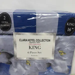 King Size Sheet Set, Soft Breathable Microfiber Bedding Set for Bedroom, Wrinkle-Resistant Deep Pocket Sheets