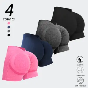 TCVC Women's HighWaist Athletic Sports Shorts Breathable Comfortable High Stretch Yoga Shorts Gym Shorts Ladies Sportswear for Indoor Outdoor Wear gym short shack seamless high-waisted lady streetwear scrunch bum biker highwaisted biker short