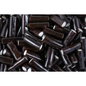 Peppermint-Filled Licorice