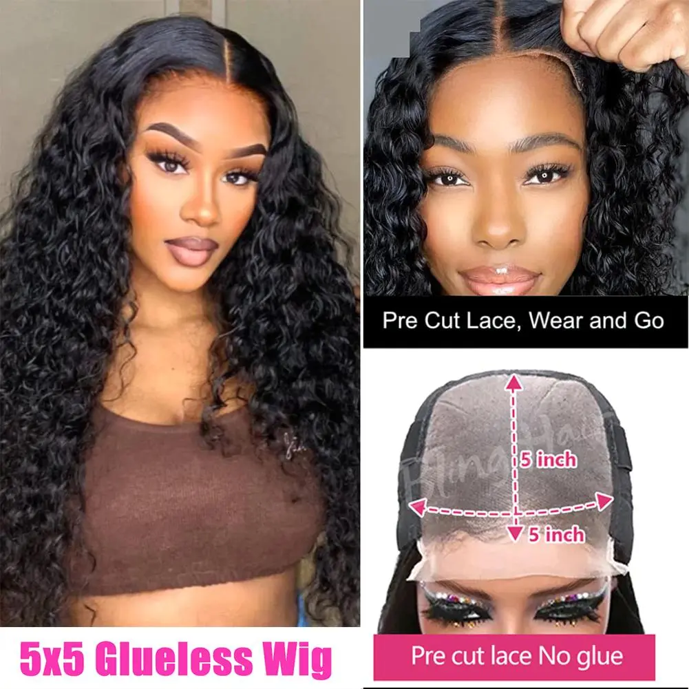 5x5 Glueless Wig
