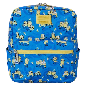Despicable Me Minions All-Over Print Nylon Square Mini Backpack