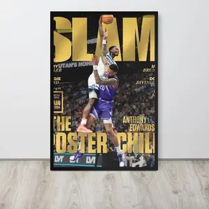 Anthny Edwrds SLAM Poster– NBA Print – Sports Decor (Frame Not Included)