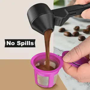 Protein Powder Sliding Spoon, High-Quality Kitchen Funnel for Pre-Workout Creatine, BPA-Free Plastic, Perfect Gift for Special Occasions