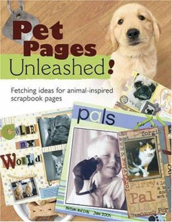 USED Memory Makers Staff Paperback Book - Pet Pages Unleashed: Fetching Animal-Inspired Scrapbook Page Ideas for Crafts Enthusiasts