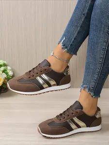 Trendy Mesh Sneakers: Soft Sole & Breathable Design for Daily Errands Casual Walking Sneakers