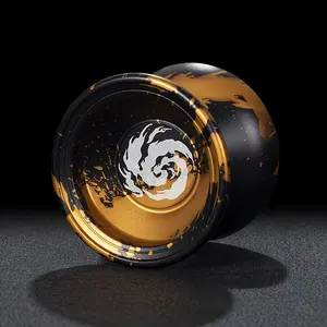 Professional Unresponsive Yo-Yo Made of Aluminum Alloy for Players, Designed for Freestyle Competitions. Ideal for Beginners And Youth in Outdoor Sports, Comes with Gloves, Bearings, And 10 Strings