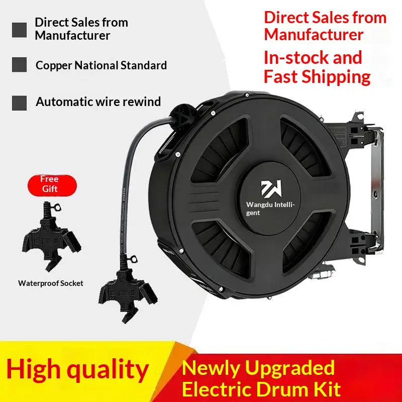 Electric drum cable reel, automatic retractable cable reel, cable coiler, wire reel, cable winder, wire drum Electric drum cable reel, automatic retractable cable reel, cable coiler, wire reel, cable winder, wire drum
