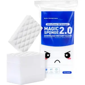 Magic Sponge Eraser,Tex-10 Scrub Melamine Sponges, Heavy Duty No  (-Weave 10-Pack)