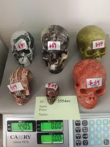 Skullis Live streaming claimed 6 crystal sculptures