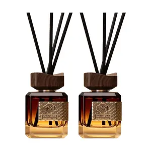 SONG CHAO Luxury Hotel Scent Diffuser Set - Marriott & Ritz Carlton Inspired Aromatherapy, 2x 300ml Reed Diffusers, Long-Lasting Home Fragrance
