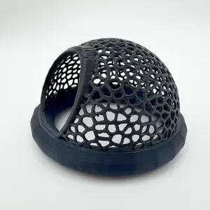 3D printed hamster hideaway house, cute honeycomb-style hideaway, suitable for golden hamsters / dwarf hamster cages, floating resting house accessory for fish