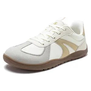 HOBIBEAR Fashionable Retro Tennis Shoes Trainers for Women and Men - Lightweight Comfortable Lace-Up Sneakers for Casual Walking and Daily Wear
