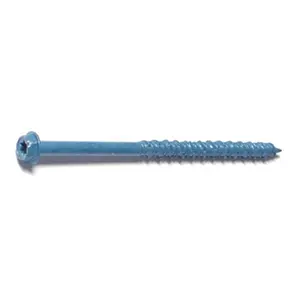 Torquemaster 51210 0.19 x 3.25 in. Star Hex Head Masonry Screw - 100 Pack
