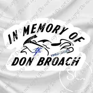 Don Memorial Stickers
