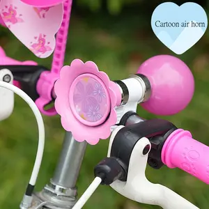 Cartoon Air Horn, Attractive Color, Waterproof & Rustproof, Easy Installation, Fits 2.2cm Diameter Bike & Scooter Handlebars, Perfect Gift for Kids