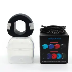 Jawline Exerciser & Face Toner Portable Jaw Trainer for Double Chin Reduction Facial Muscle Workout Stress Relief Define Your Jawline Look Younger