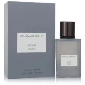New!  Metal Rain by Banana Republic  men EDP 2.5 oz New In Box Men