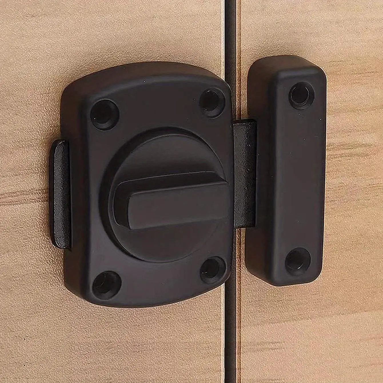 Door Lock, Bolt Lock, Home Safety Door Lock for Cabinet Furniture, Windows, Bathroom, Hardware