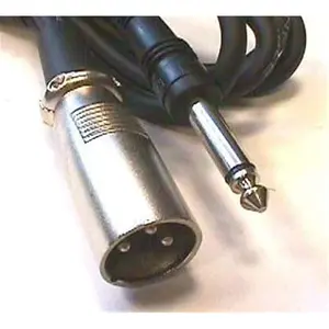 HOSA TECHNOLOGY INC.  Audio Interconnect: XLR Male to Unbalanced 1/4-IN Male 15 Ft.