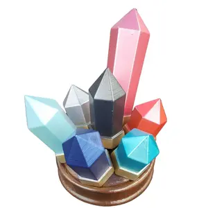Crystal Dice Container/Display - Mythic Mug - *Ready To Ship* - 3D Printed Hand Painted • TTRPG | Dungeons and Dragons | DnD | D&D | Pathfinder | Drink Holder | Cosplay Cup Drinkware
