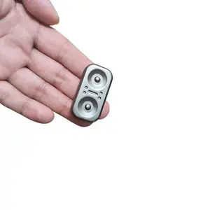 Magnetic Metal Rotating Slider & Spinner - Calming Sensory Experience, Stress Relief Fidgeting & Help with Focus, Portable EDC & Office Desk Toy for Men, Gift for Him / Father