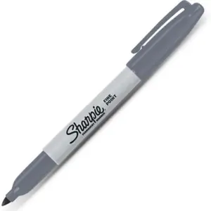 Fine Point Permanent Marker (Slate Grey)