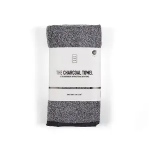 The Charcoal Bath Towel - Soft and Absorbent Cotton Material Cotton Unisex