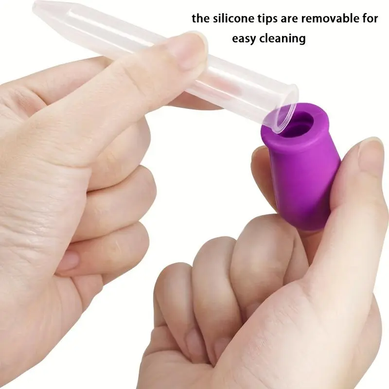 Small Silicone Plastic Pipette Dropper Lab Pipettes Liquid Droppers Rubber Head Pipettes Scale Line Dropper Lab Experiment Supplies Candy Mold Medicine Feeder Tools Precise Dropper