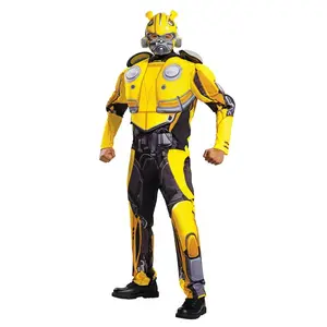 Bumblebee Movie Adult Bumblebee Muscle Costume
