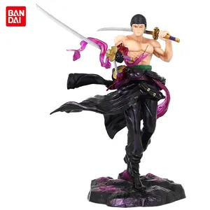 Hot One Piece 20cm Anime Figure GK Roronoa Zoro Three-blade Sa-maximum Manga Anime Statue Action Figure Collection Model Kid Toy