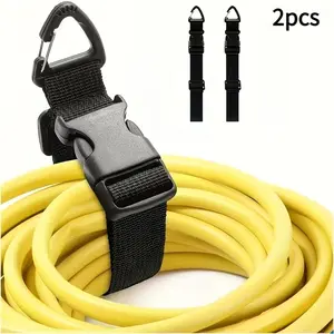 Adjustable Extension Cord Organizer Set, Durable Three-Axis Fastening Straps, Safe Cable Management for Clutter, Studio & Garage Storage