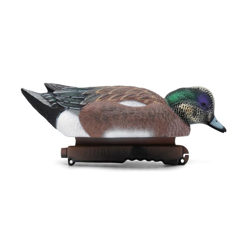 Final Approach Live Wigeon Floater Duck Decoys, 6 Pack