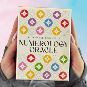 Numerology Oracle 36-Card Deck with Ascended Master & Archangel Cards for Divination and Decision-Making