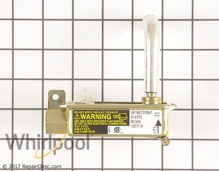 Aftermarket Appliance 98014893 Safety Gas Valve, OEM Matched, Precise Fit Plumbing Valve Part for Tools & Hardware Applications